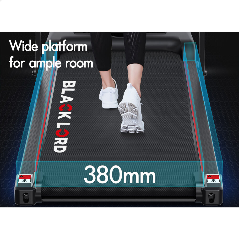 BLACK LORD Treadmill Walking Pad Foldable