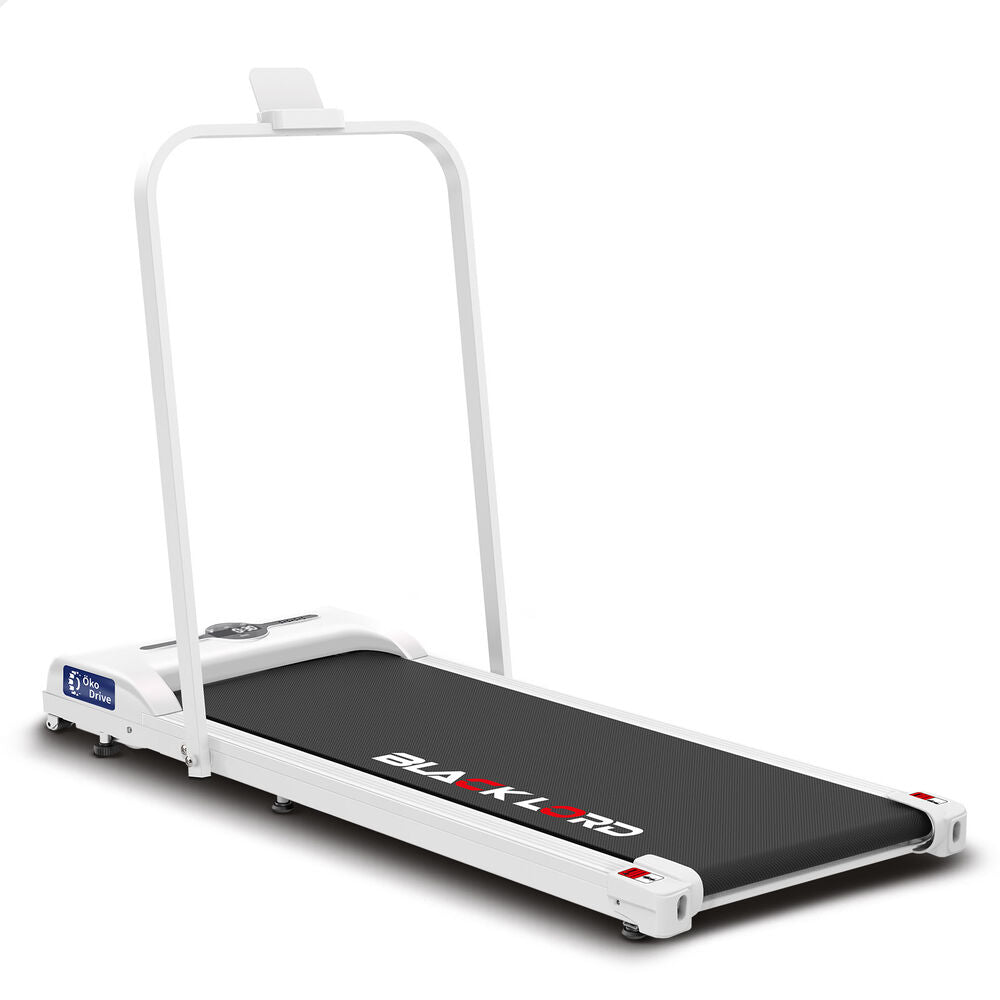 BLACK LORD Treadmill Electric Walking Pad Folding Fitness Machine Home Gym White