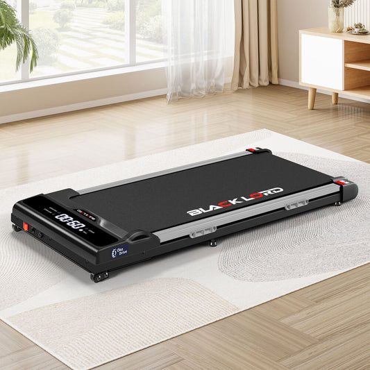 BLACK LORD Treadmill Electric Walking Pad Home Gym Incline Brushless Motor Black