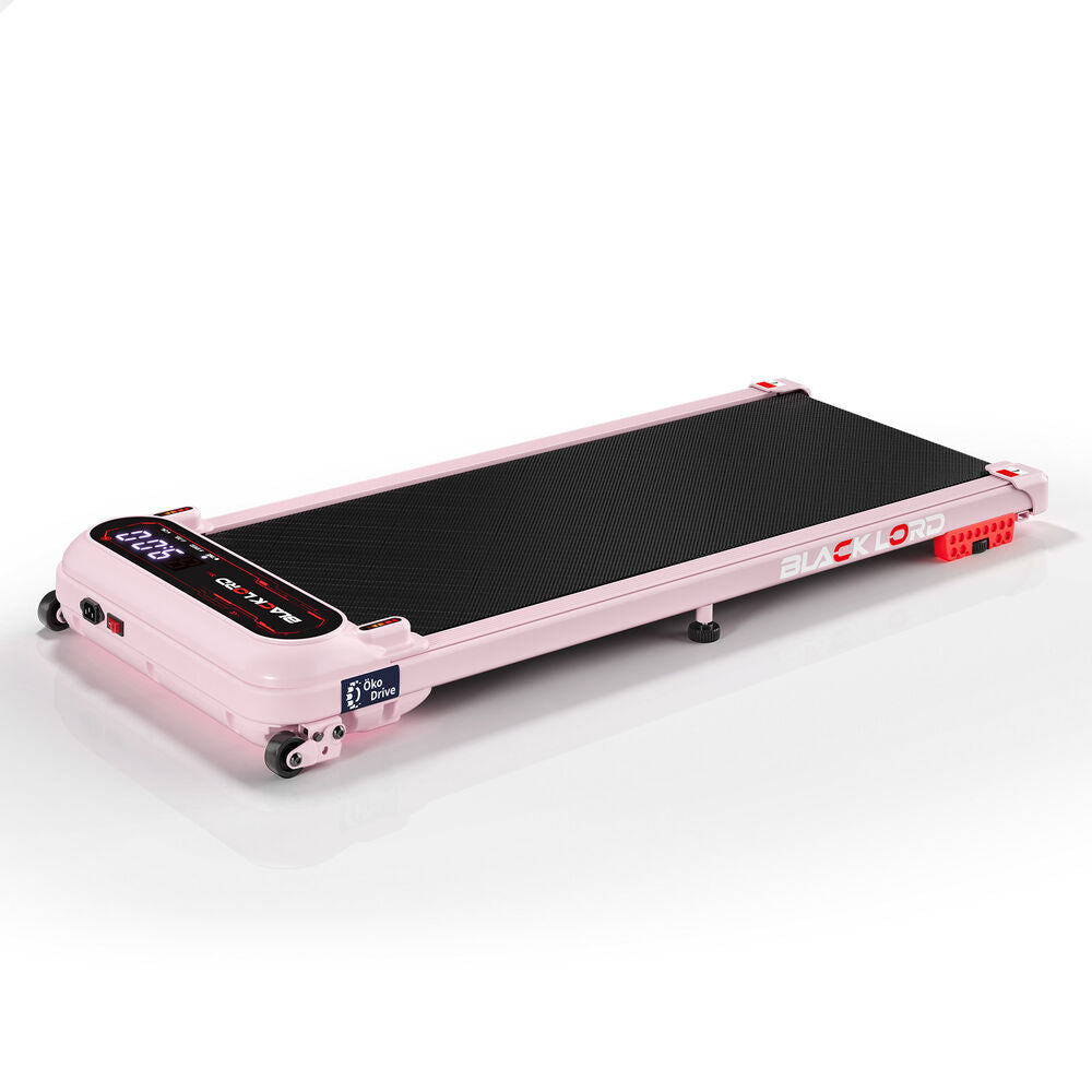BLACK LORD Treadmill Electric Walking Pad Incline Shock Absorbers Gym Pink