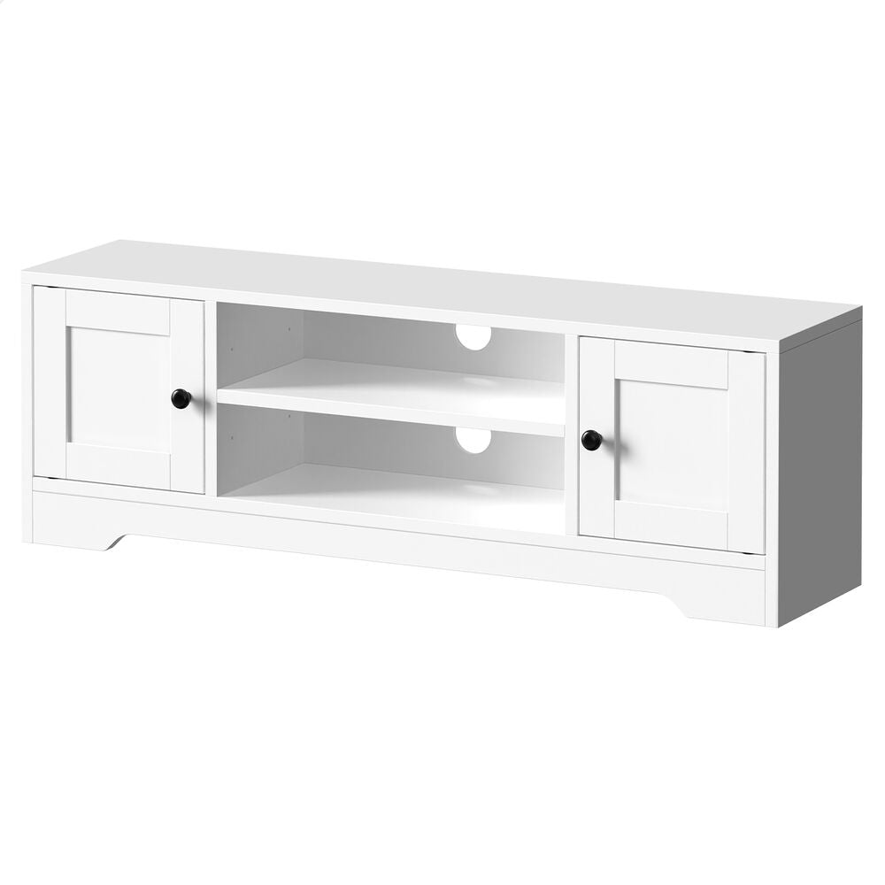 ALFORDSON Entertainment Unit TV Cabinet Stand Hamptons Storage 120cm White