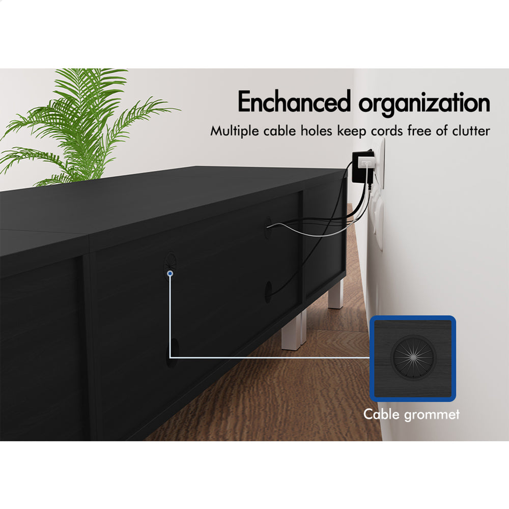 ALFORDSON Entertainment Unit 190cm TV Cabinet Stand