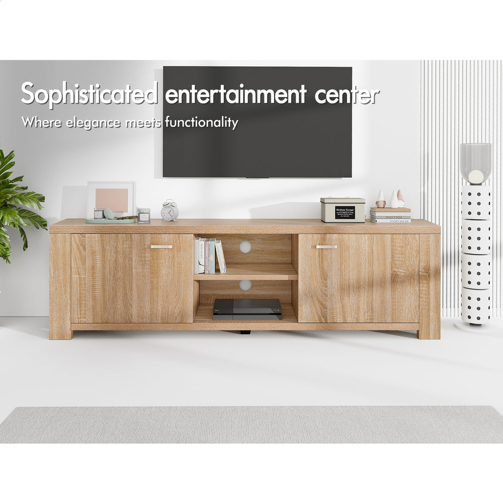 ALFORDSON Entertainment Unit TV Cabinet Stand 160cm Wood