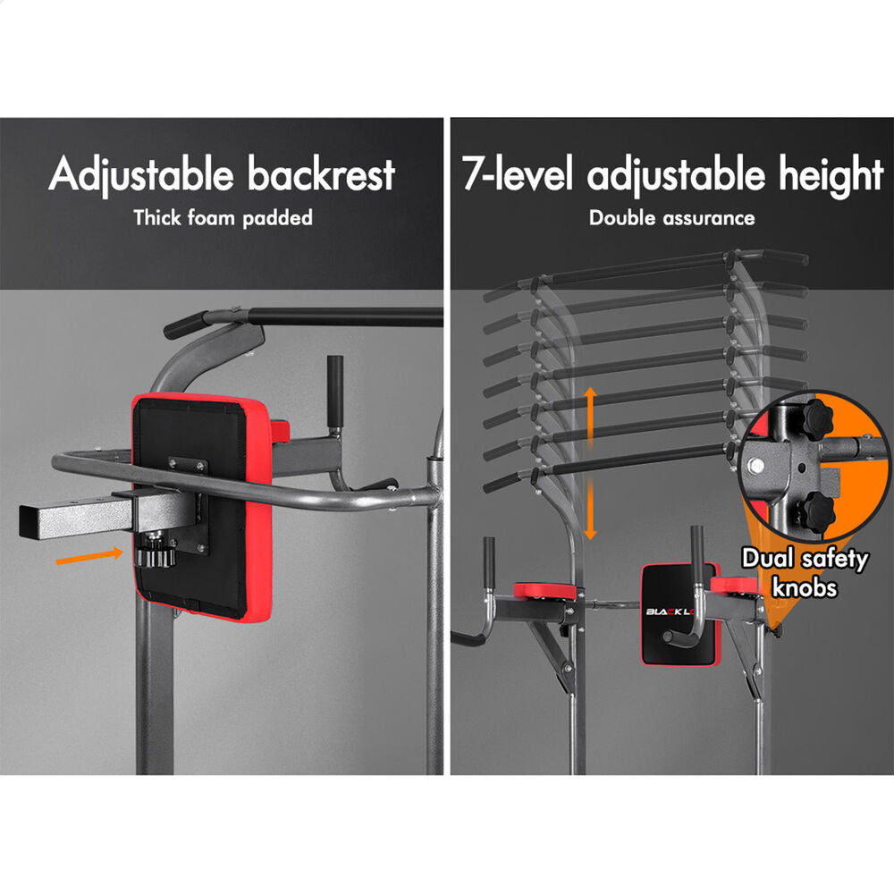 BLACK LORD Power Tower Weight Bench Chin Up