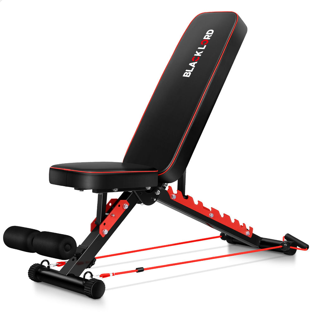 BLACK LORD Adjustable Weight Bench
