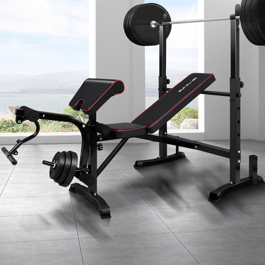 BLACK LORD Weight Bench 10in1 Multi-Station
