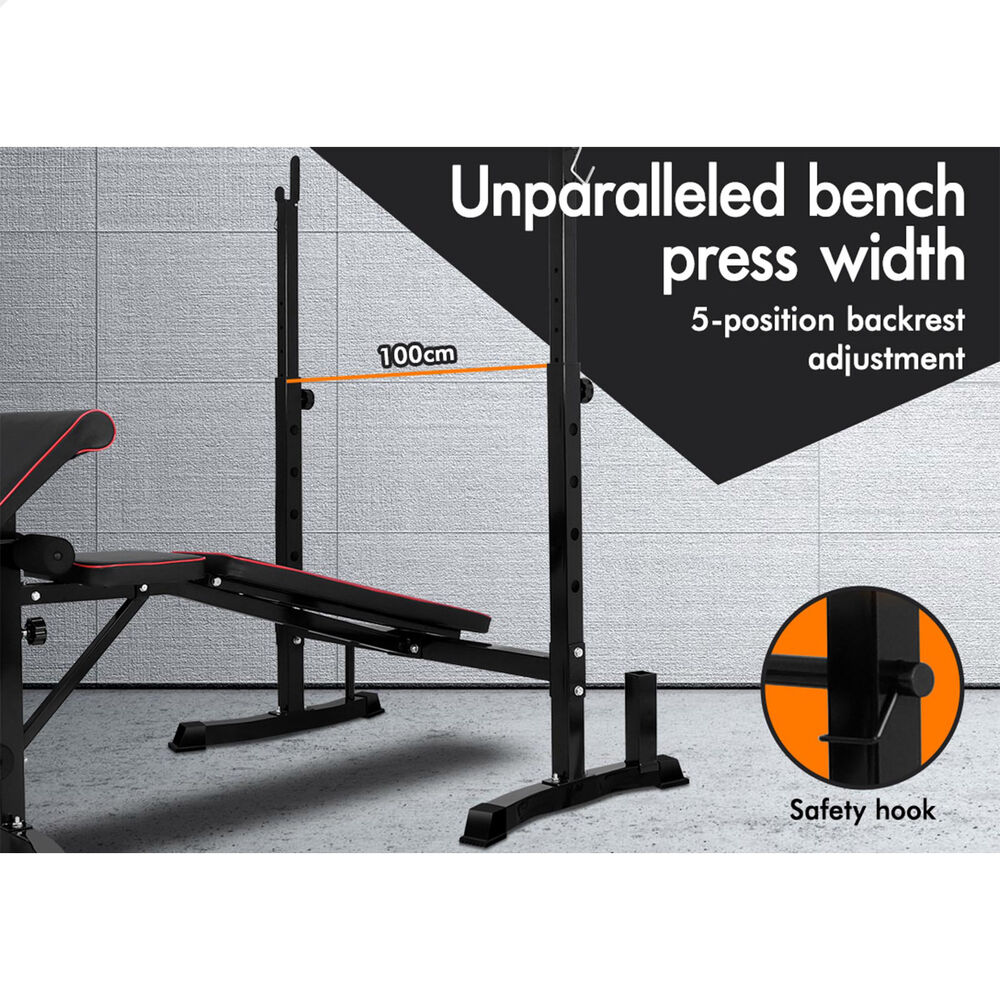 BLACK LORD Weight Bench 10in1 Multi-Station