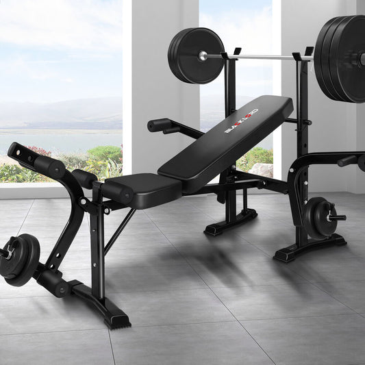 BLACK LORD Weight Bench 8in1 Multi-Station