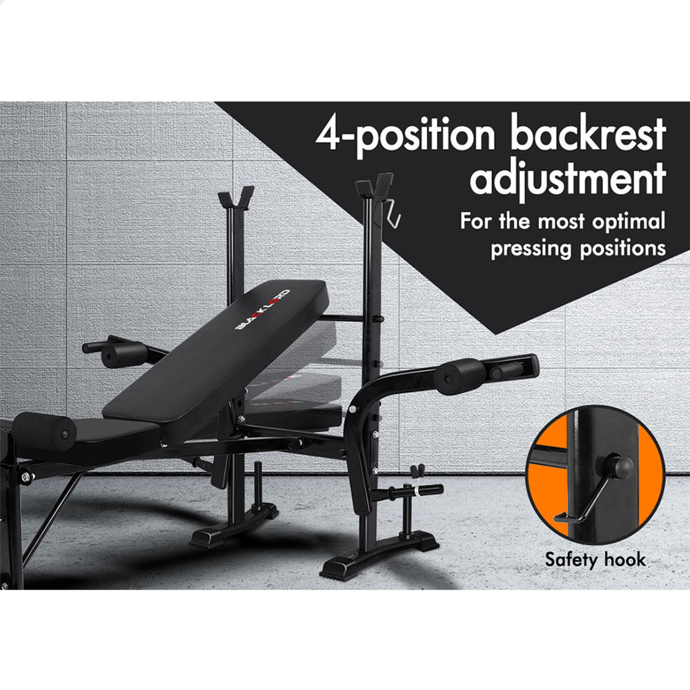 BLACK LORD Weight Bench 8in1 Multi-Station