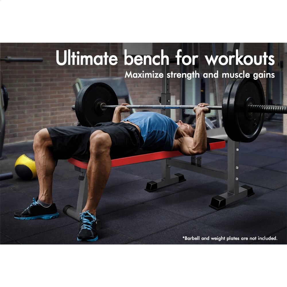 BLACK LORD Weight Bench Squat Rack Press