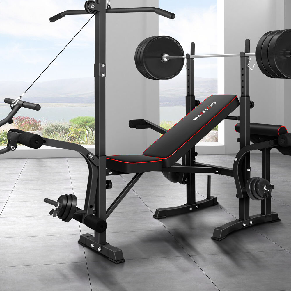 BLACK LORD Weight Bench 14in1 Press Multi-Station Fitness Home Gym