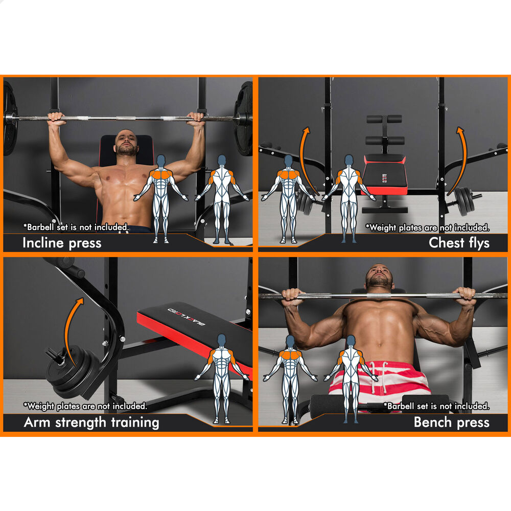 BLACK LORD 80CM Weight Bench