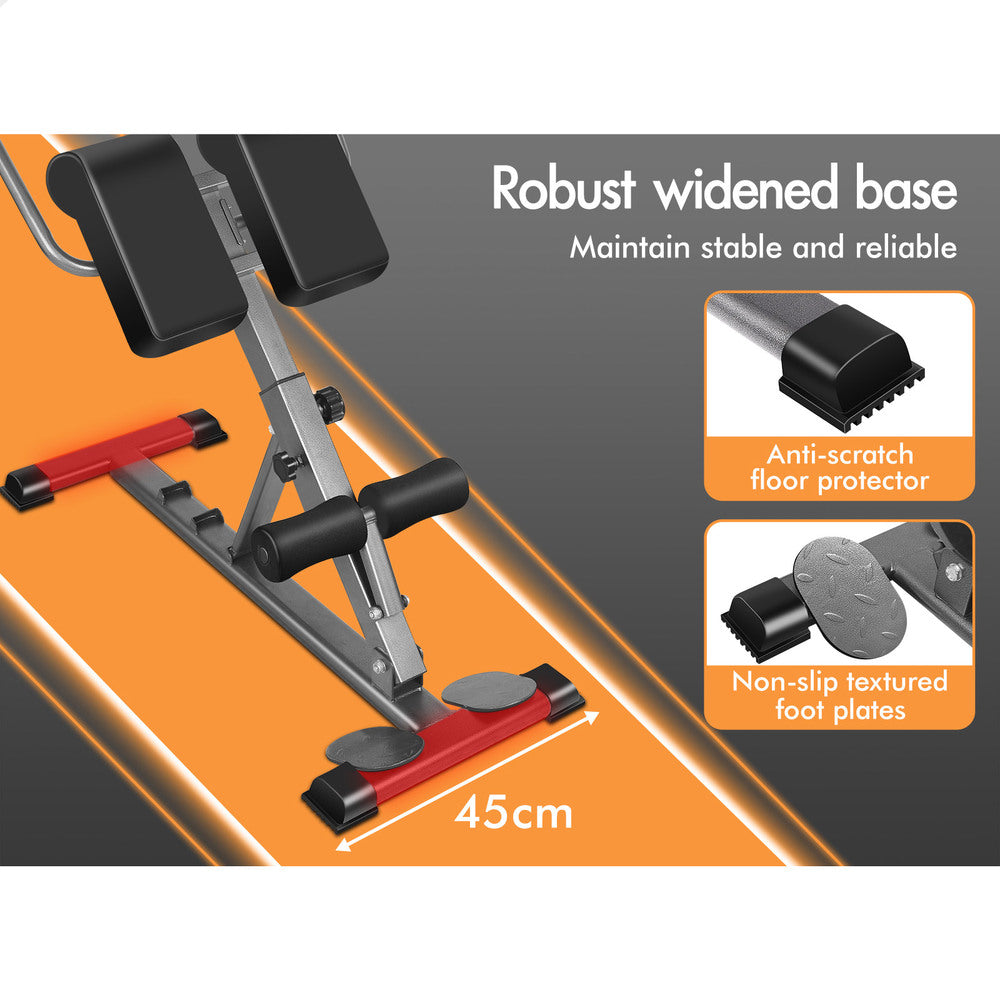 BLACK LORD Weight Bench Roman Chair