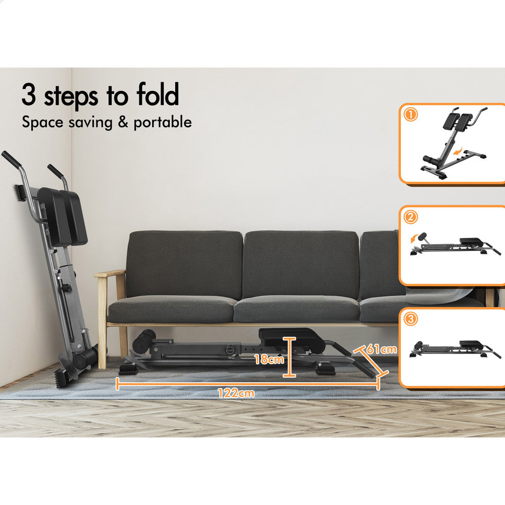 BLACK LORD Weight Bench Roman Chair