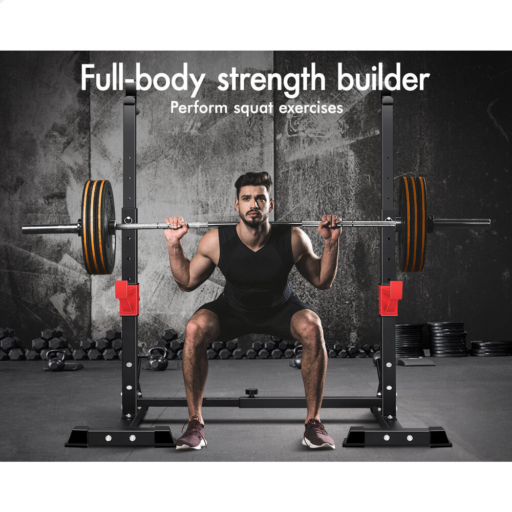 BLACK LORD Squat Rack Weight Bench