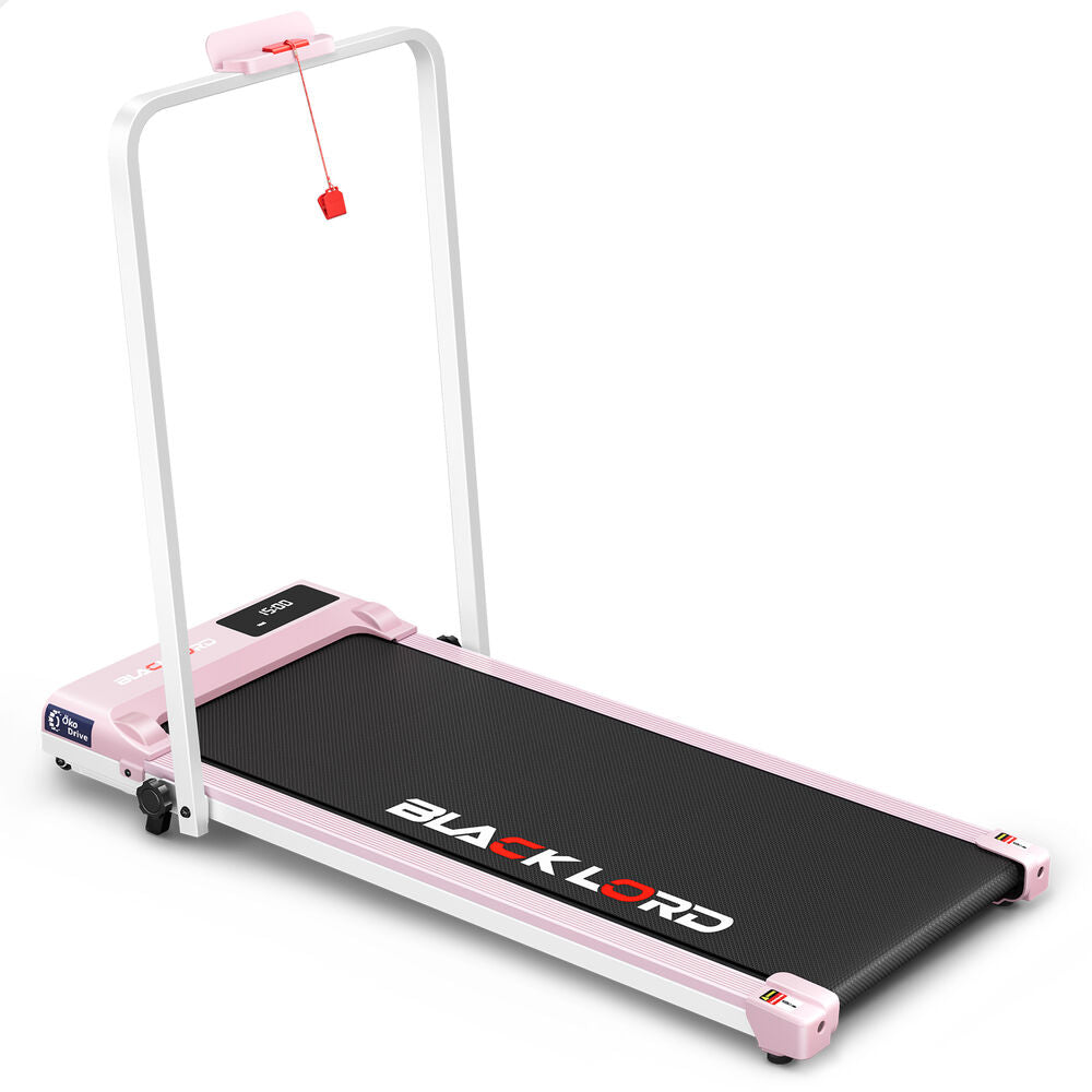 BLACK LORD Treadmill Electric Walking Pad Under Desk Home Gym Incline Fitness