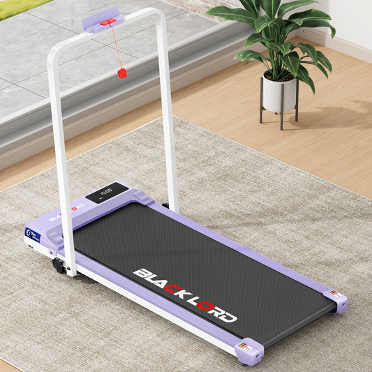 BLACK LORD Treadmill Electric Walking Pad Under Desk Home Gym Fitness Incline