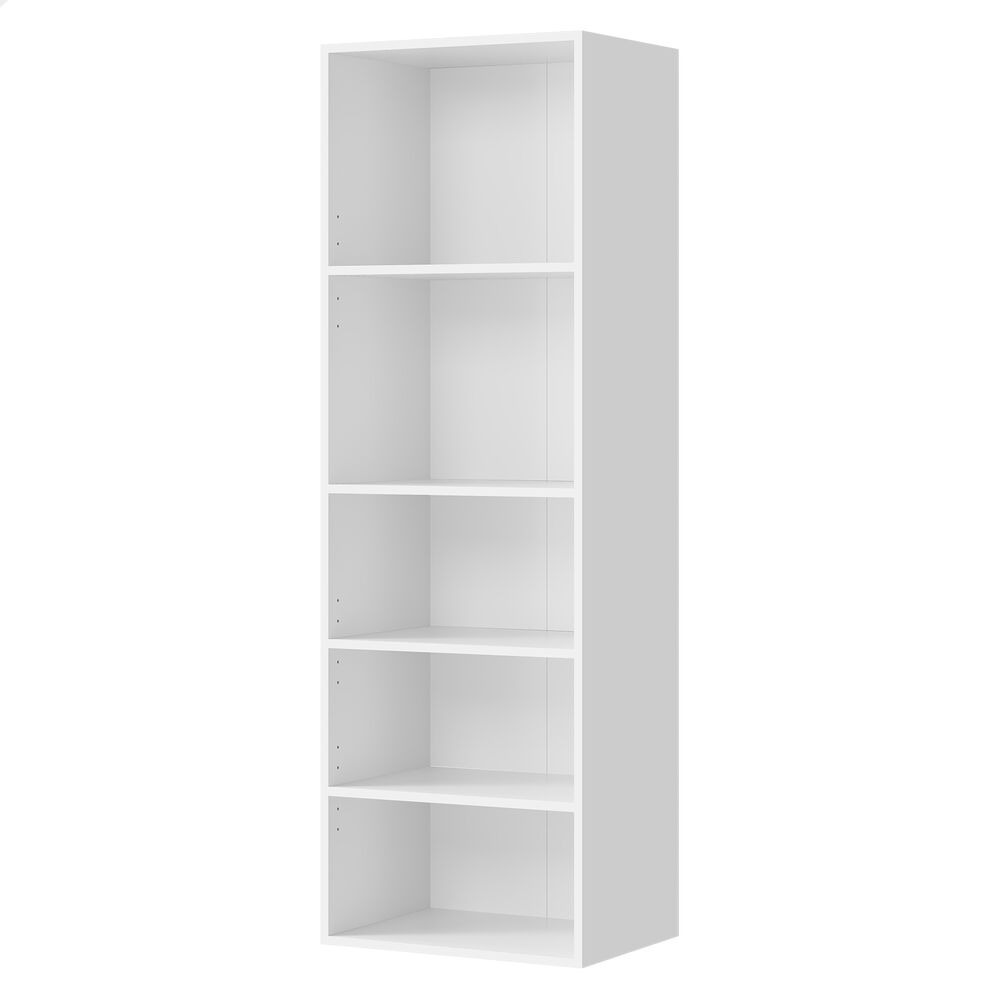 5 Shelves ALFORDSON Wardrobe Clothes Storage Cabinet White