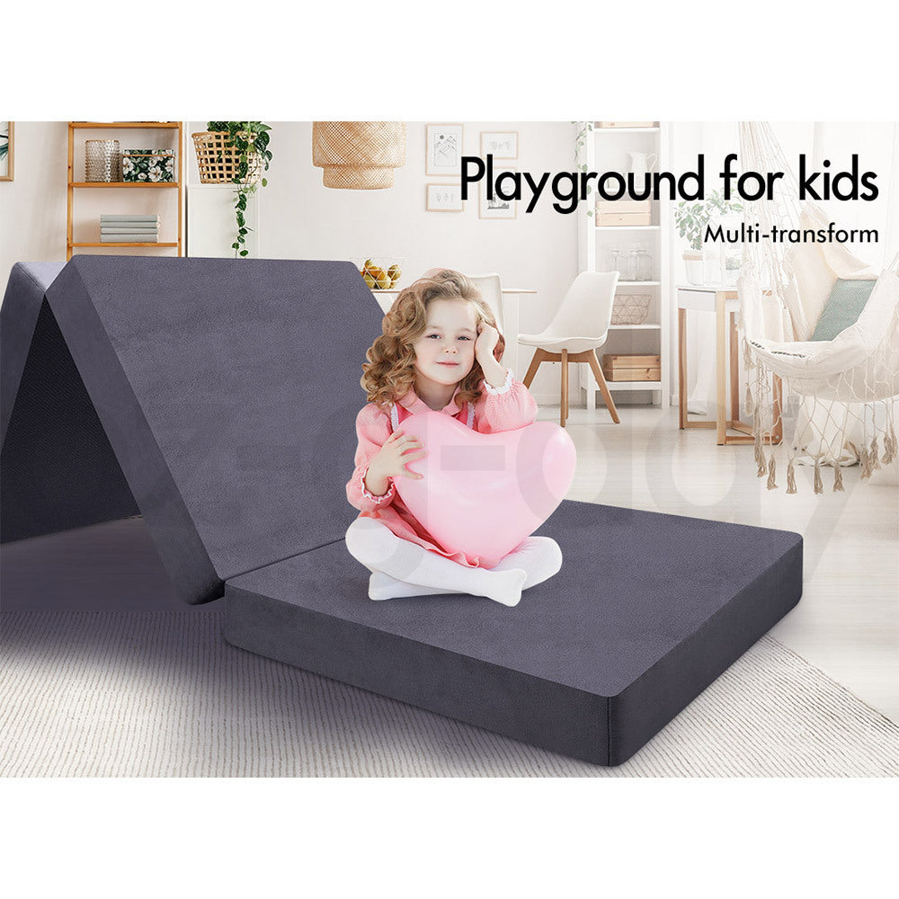 STARRY EUCALYPT Folding Mattress Foldable Sofa Lounge Foam Chair Portable Single