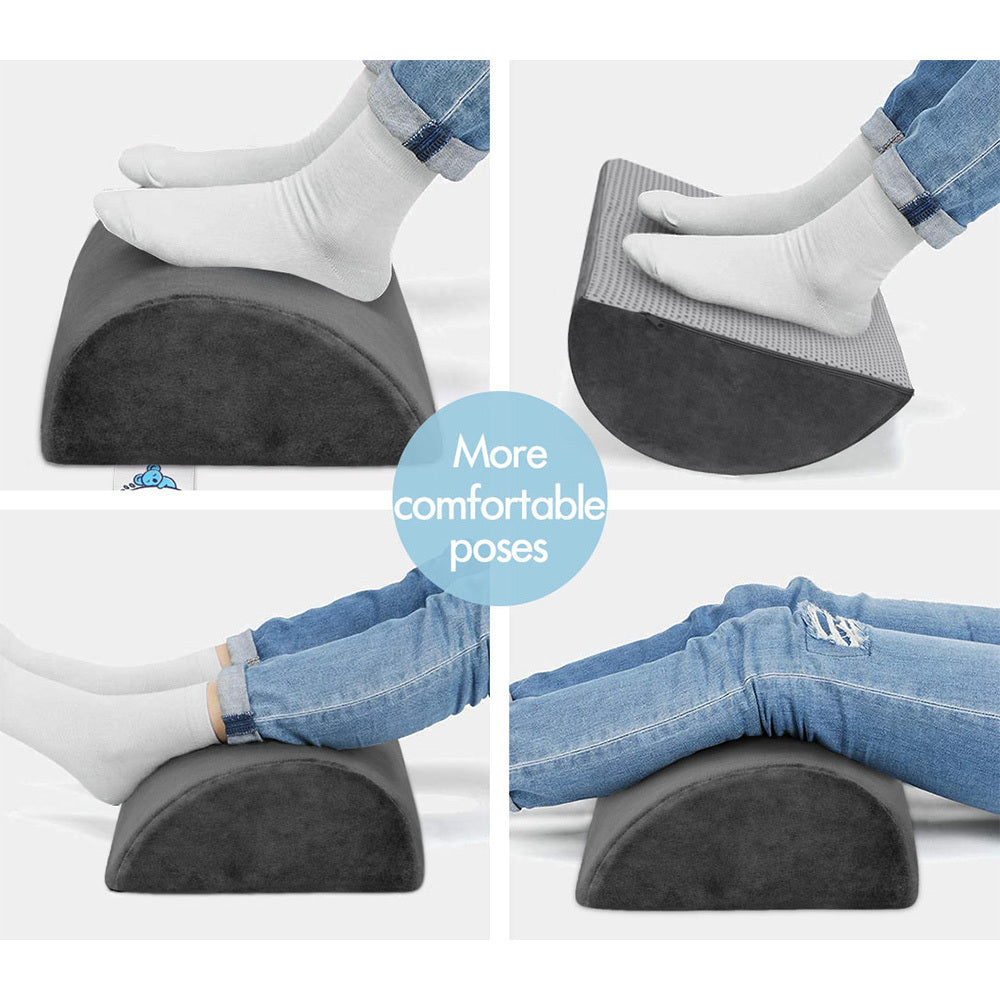 Starry Eucalypt Foot Rest Pillow Office Computer Desk Foot Pad Under Desk
