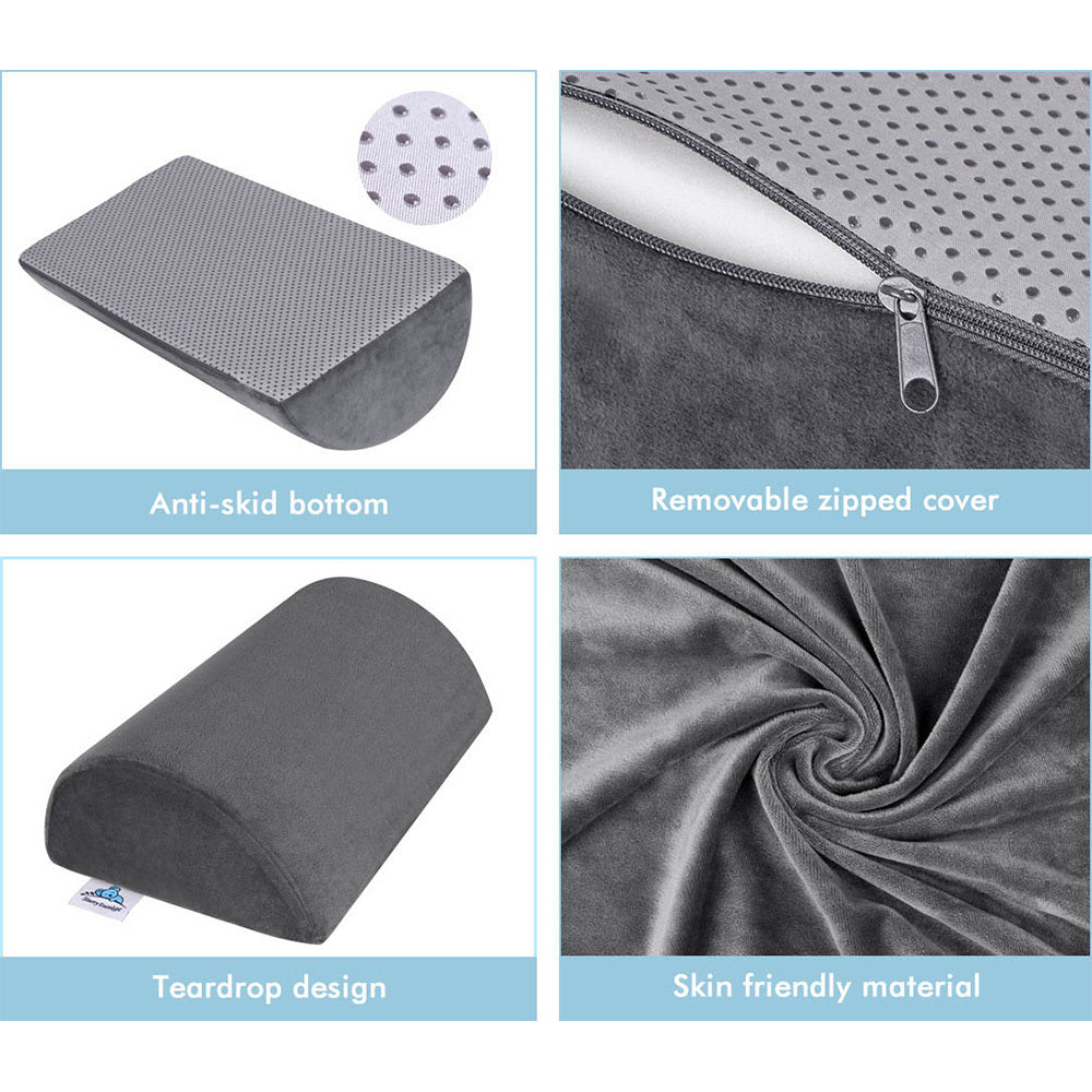 Starry Eucalypt Foot Rest Pillow Office Computer Desk Foot Pad Under Desk