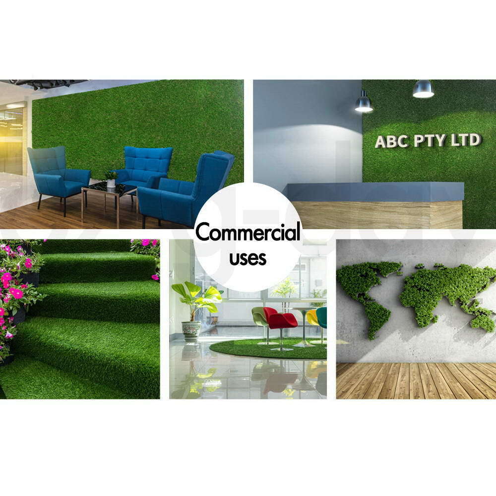OTANIC Artificial Grass 45mm 2x5m Synthetic Turf 10SQM Roll GLOSS Fake Yarn Lawn