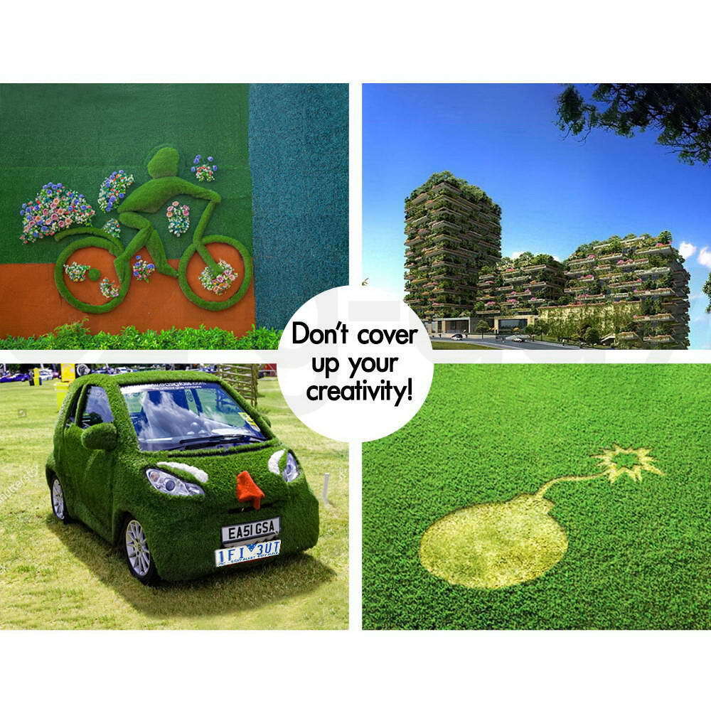 OTANIC Artificial Grass 45mm 2x5m Synthetic Turf 10SQM Roll GLOSS Fake Yarn Lawn