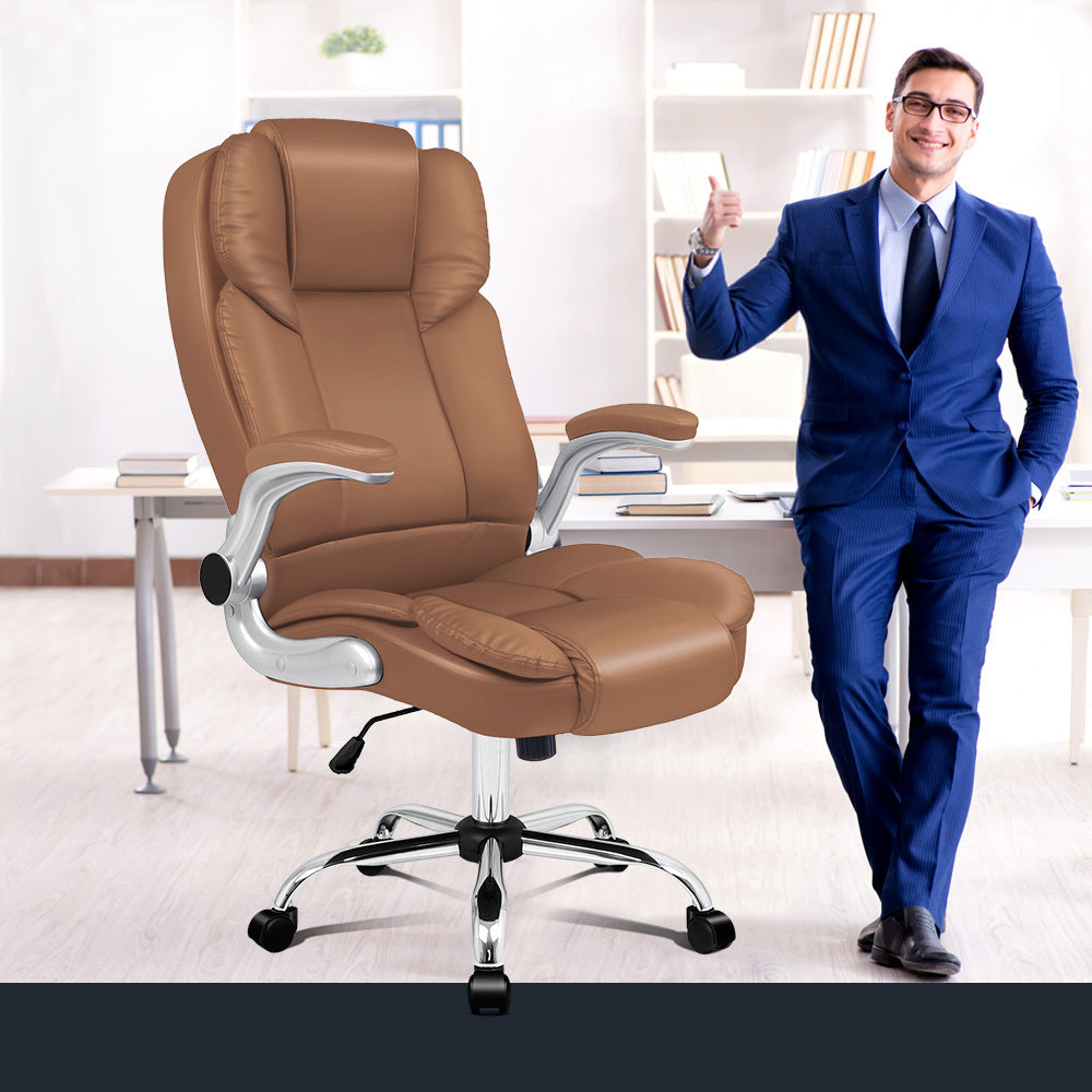 ALFORDSON Office Chair Executive Computer Gaming Racer PU Leather Work Seat