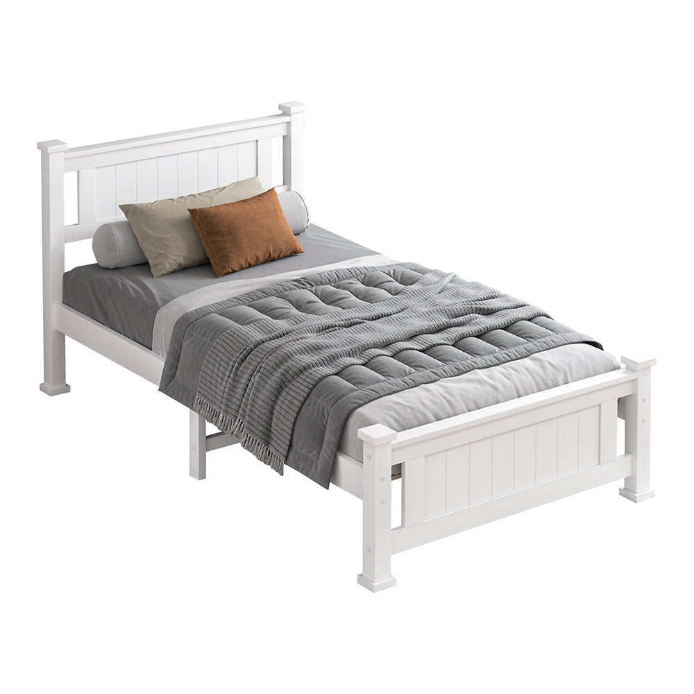 ALFORDSON Bed Frame Wooden Timber King Single Mattress Base Platform Arne