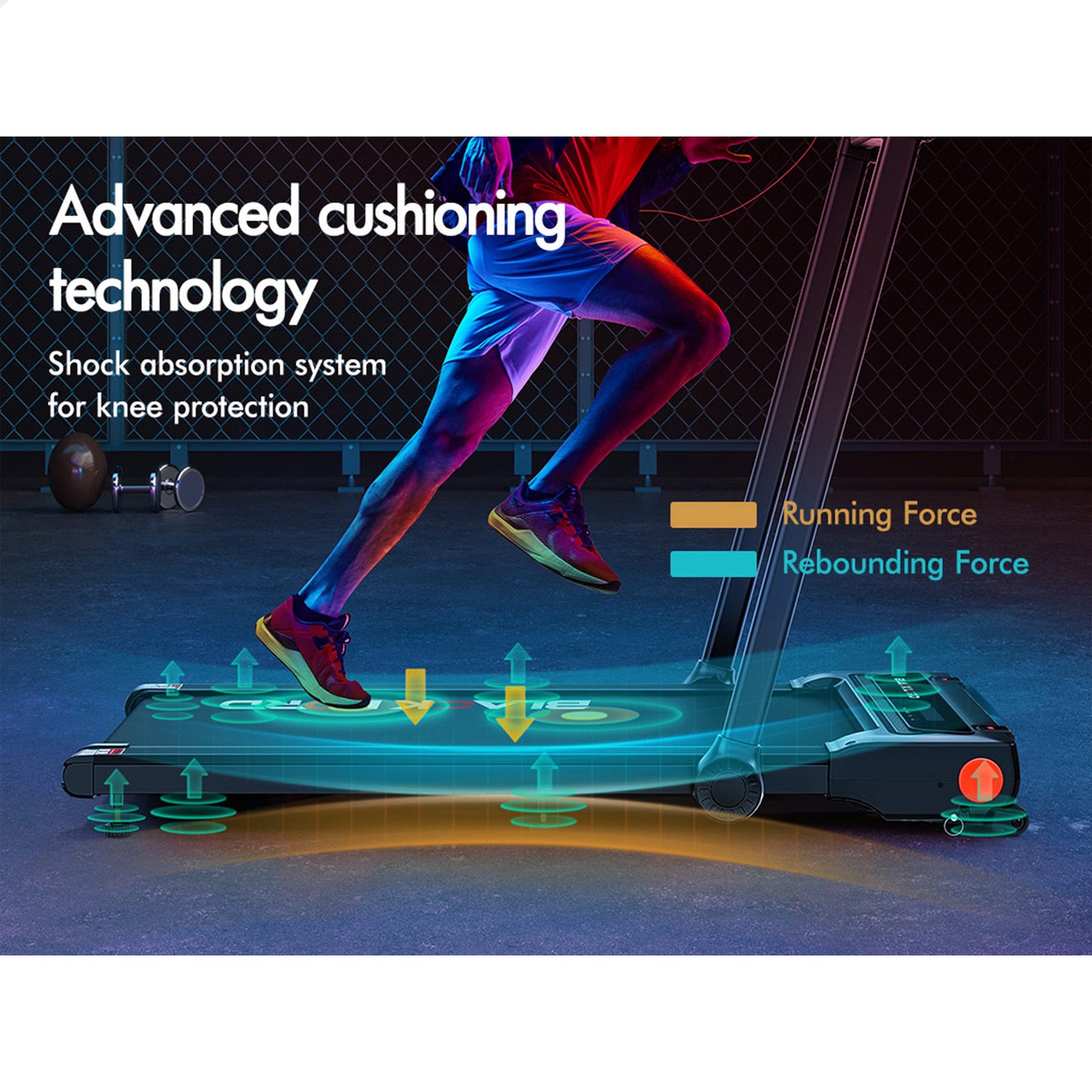 BLACK LORD Treadmill 3 IN 1 Walking Pad Removable Desk Height Adjustable Black