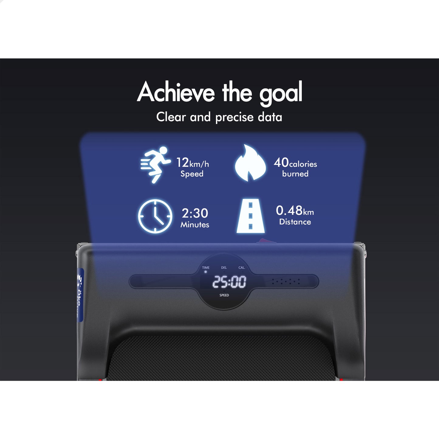 BLACK LORD Treadmill Electric Walking Pad