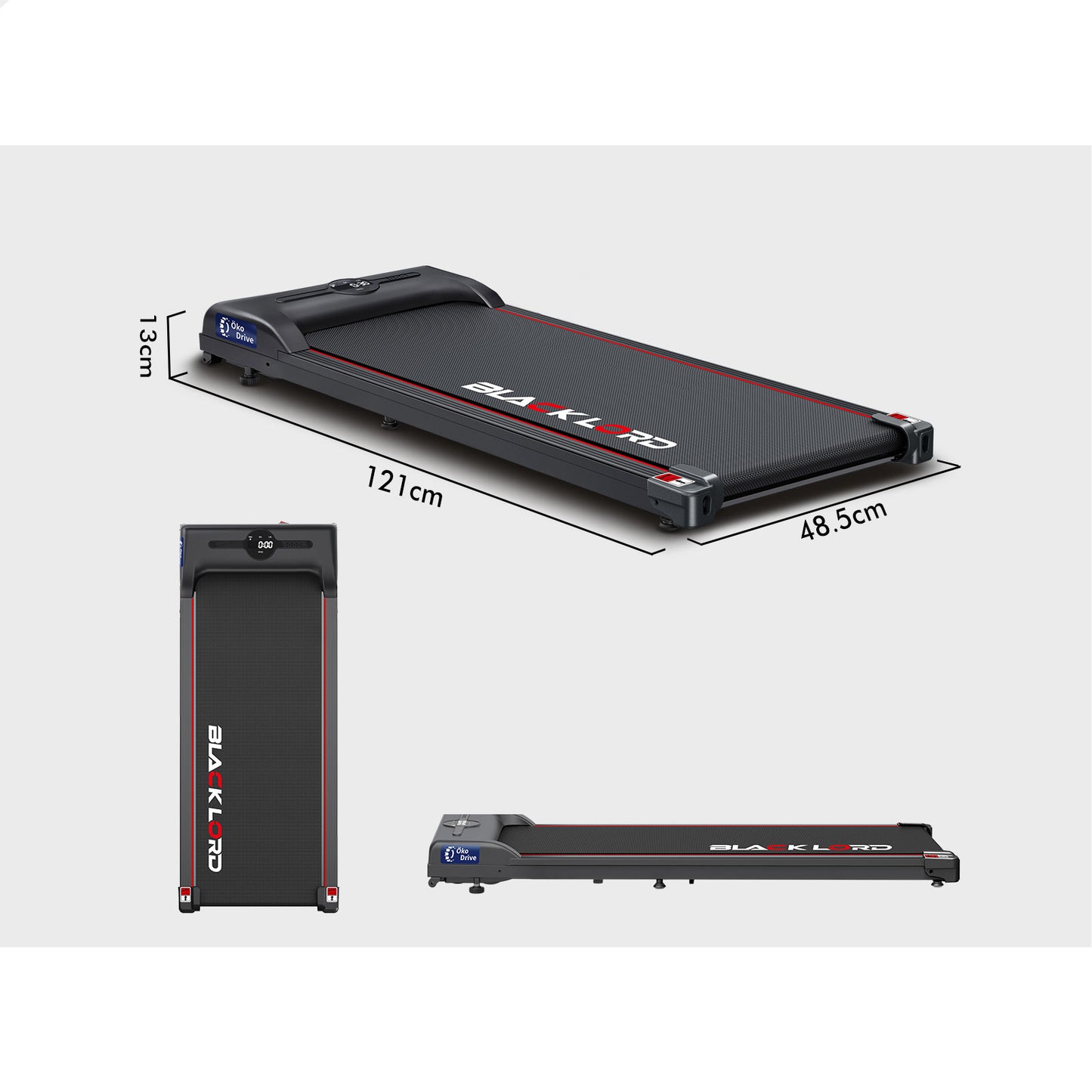 BLACK LORD Treadmill Electric Walking Pad