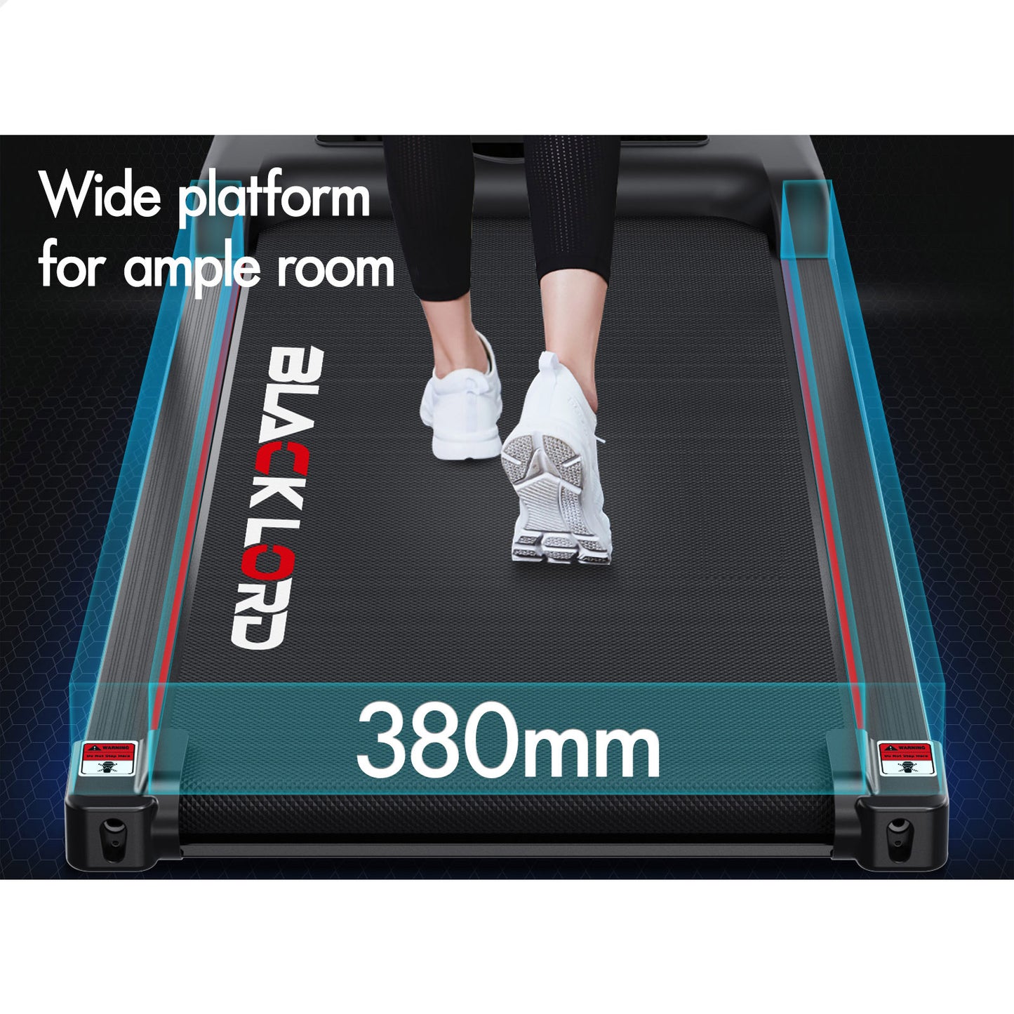 BLACK LORD Treadmill Electric Walking Pad