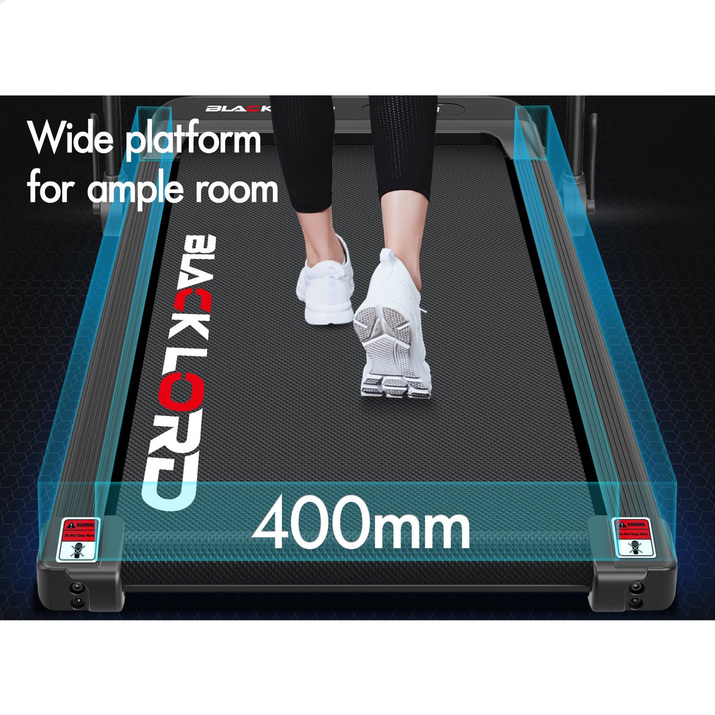 BLACK LORD Treadmill Electric Walking Pad Home Office Gym Fitness Incline MS2 Pink
