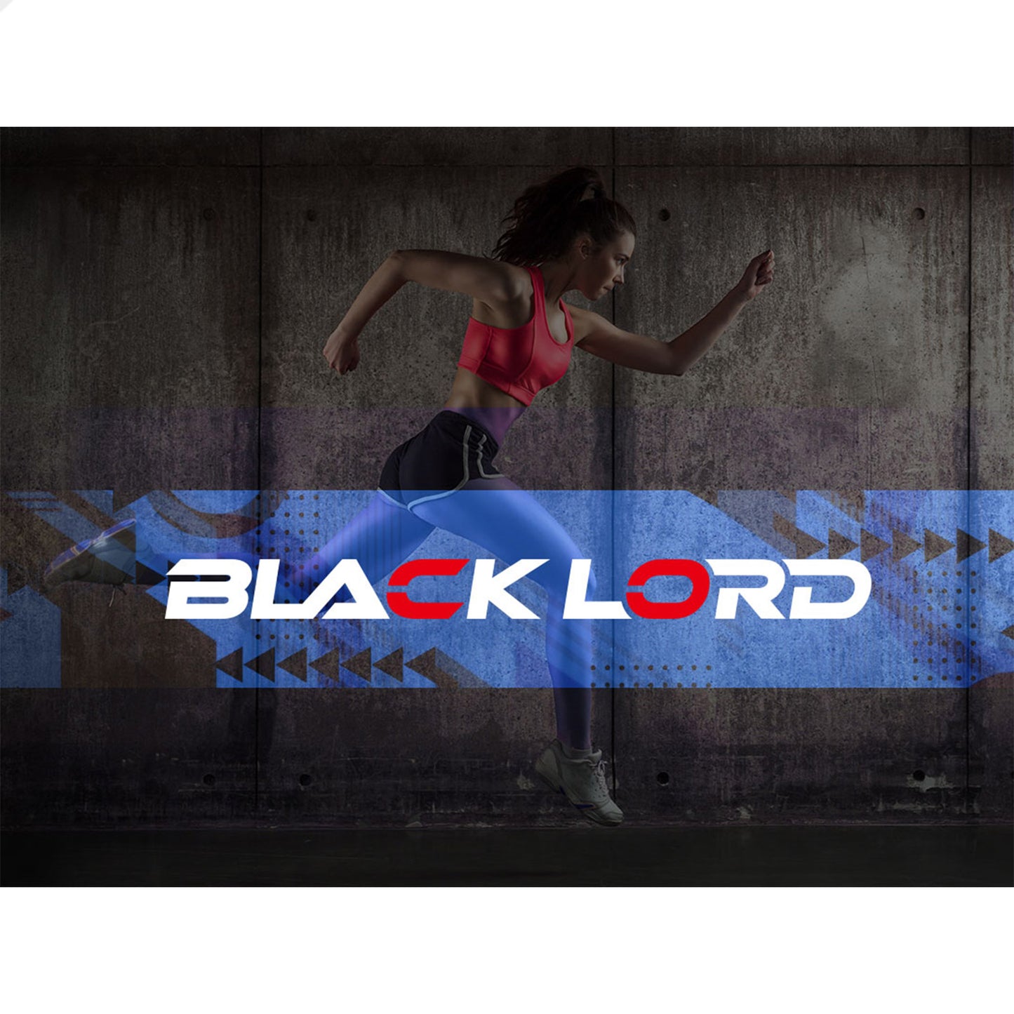 BLACK LORD Treadmill 4-in-1 Walking Vibration Pad Incline with Magnetic Remote