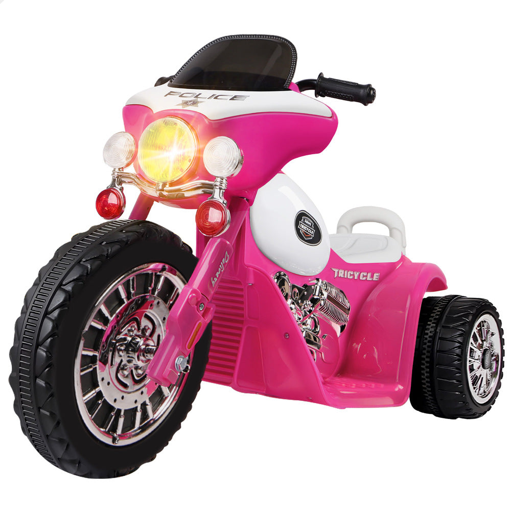 ALFORDSON Kids Ride On Car Electric Motorcycle 25W Motor Harley-Inspired Pink