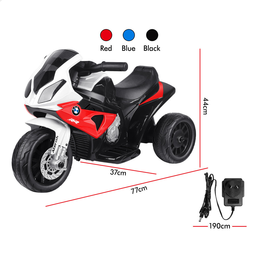 ALFORDSON Kids Ride On Motorbike Car Motorcycle BMW Licensed Electric Toys Red