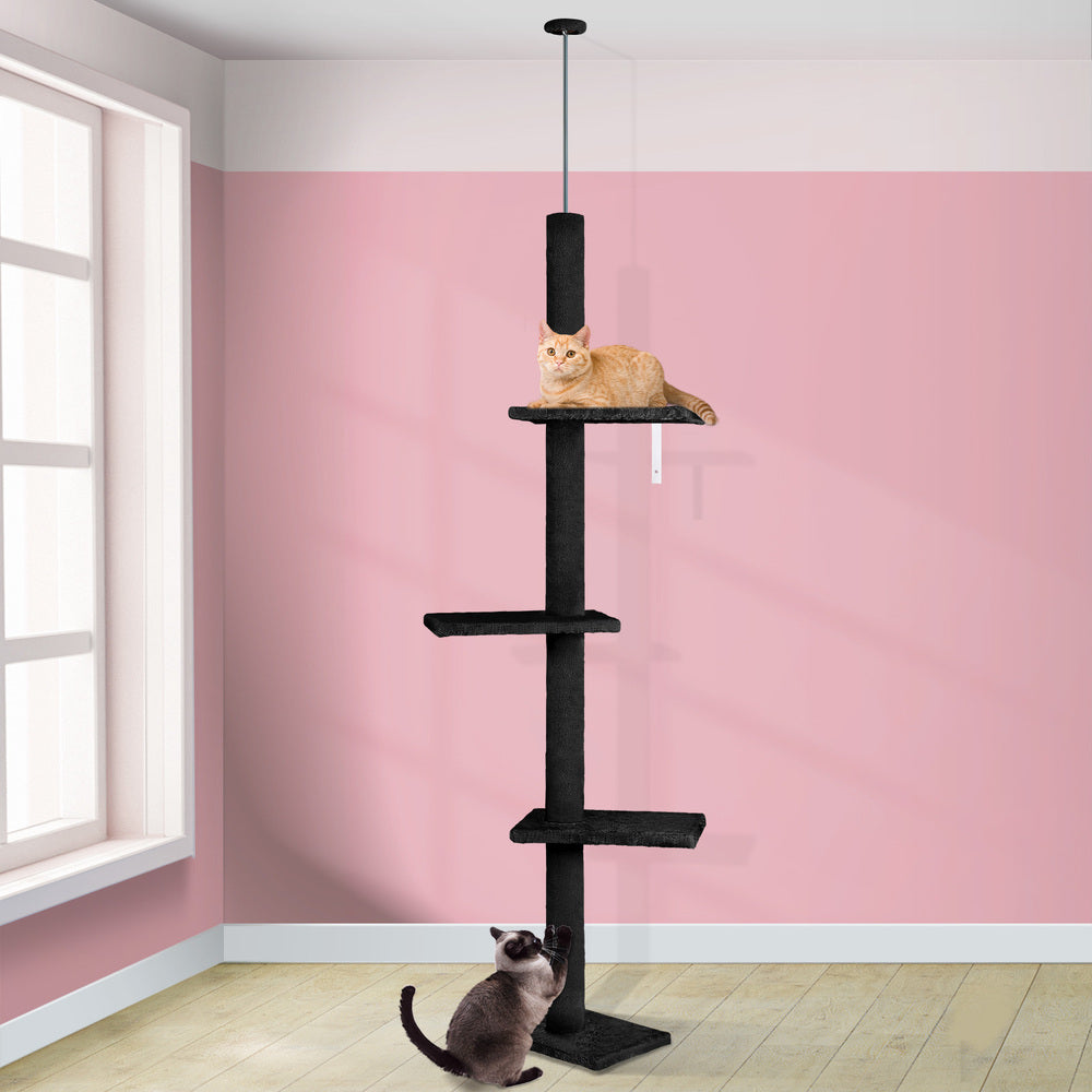 BEASTIE Cat Tree Scratching Post Scratcher Tower Condo House Furniture 230-286cm