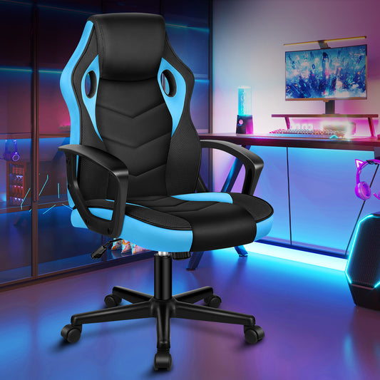 ALFORDSON Gaming Chair Office Executive Blue