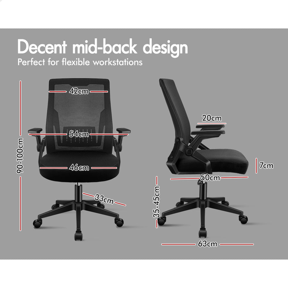 ALFORDSON Mesh Office Chair Executive Computer Fabric Seat Gaming Racing Work