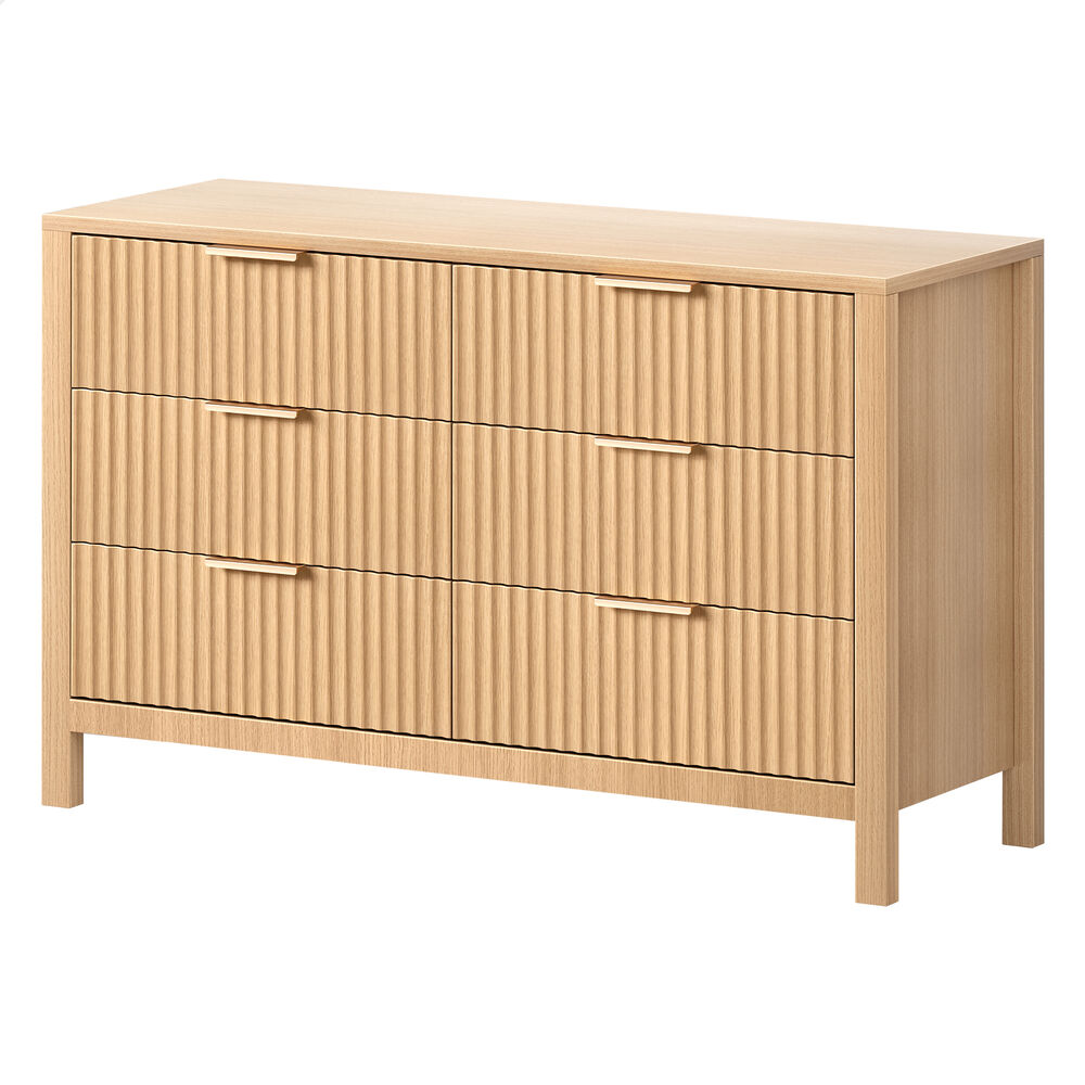 ALFORDSON 6 Chest of Drawers Modern Dresser Tallboy Storage Cabinet Wood