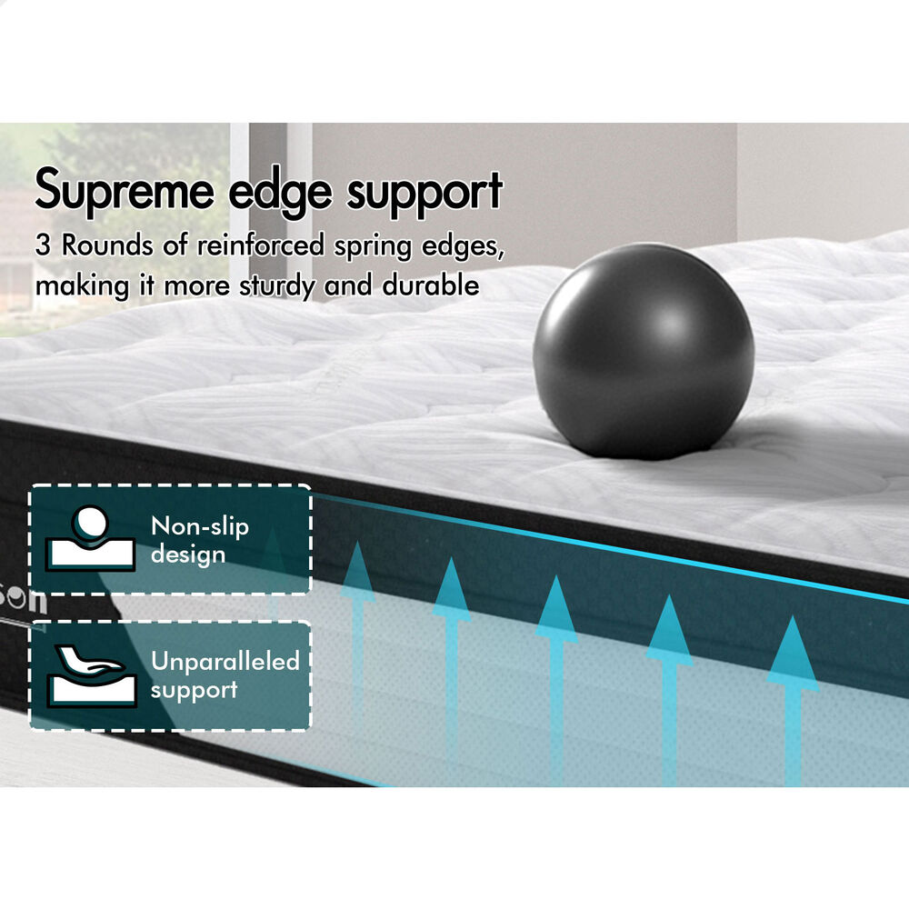 ALFORDSON Mattress 18CM Queen Euro Top Firm Spring