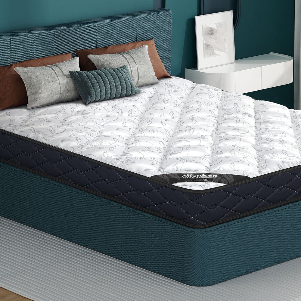 ALFORDSON 16cm Queen Mattress Tight Top Spring Foam Medium Firm