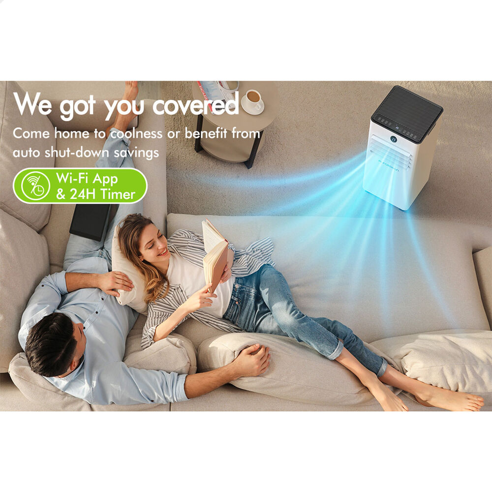 ALFORDSON Portable Air Conditioner 5000BTU 4-in-1 Smart Wi-Fi Cooling Fan
