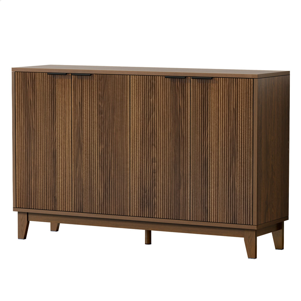 ALFORDSON Sideboard Buffet Storage Cabinet Kitchen Cupboard Hallway Table Walnut