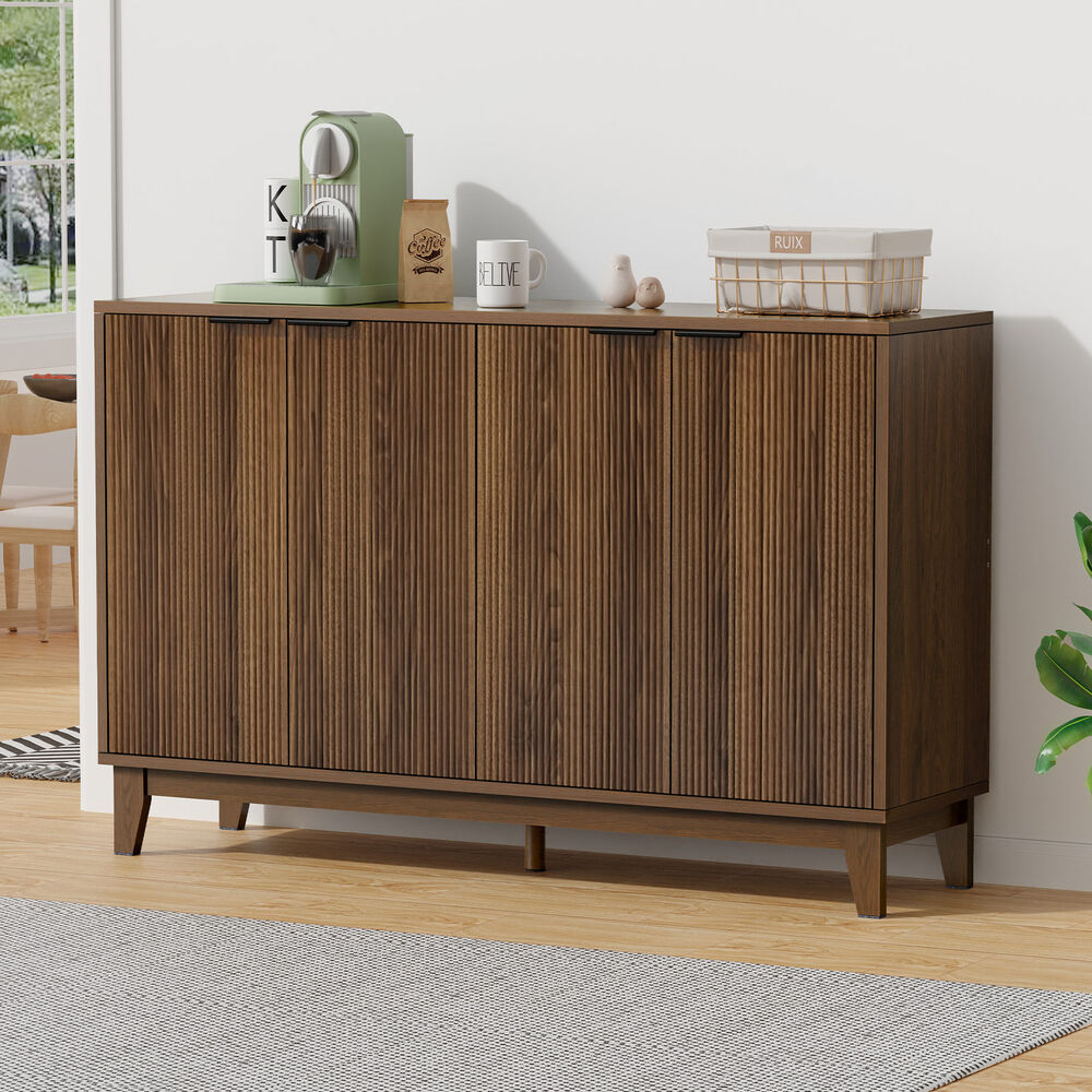 ALFORDSON Sideboard Buffet Storage Cabinet Kitchen Cupboard Hallway Table Walnut