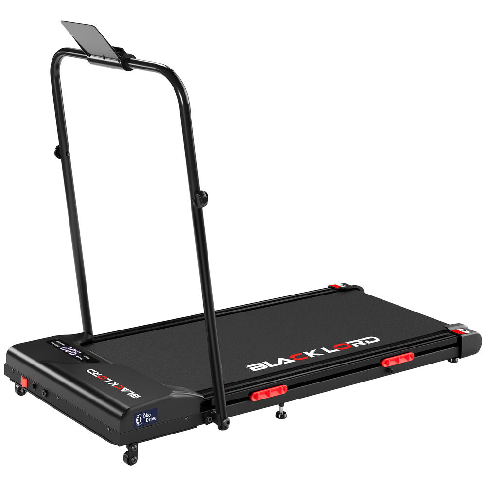 BLACK LORD Treadmill Electric Walking Pad Incline Foldable Home Gym Fitness