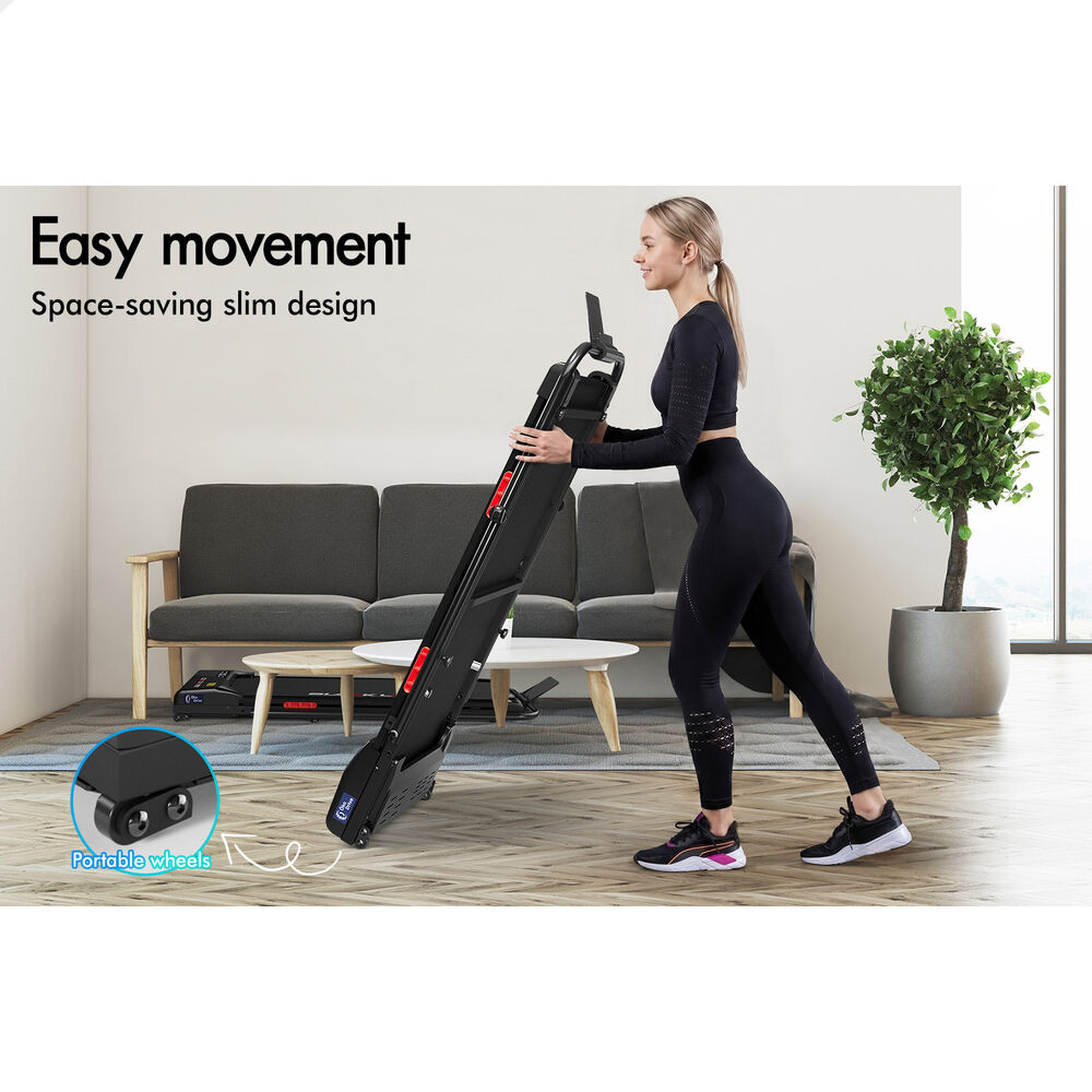 BLACK LORD Treadmill Electric Walking Pad Incline Foldable Home Gym Fitness