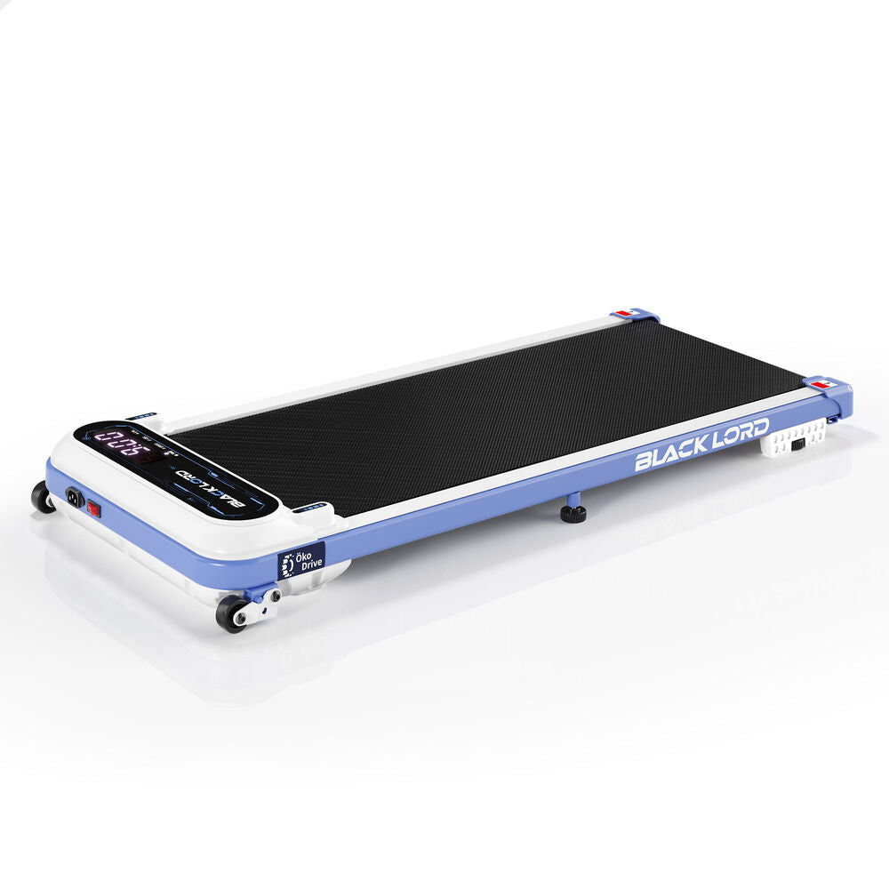 BLACK LORD Treadmill Electric Walking Pad Incline Shock Absorbers Grayish Blue