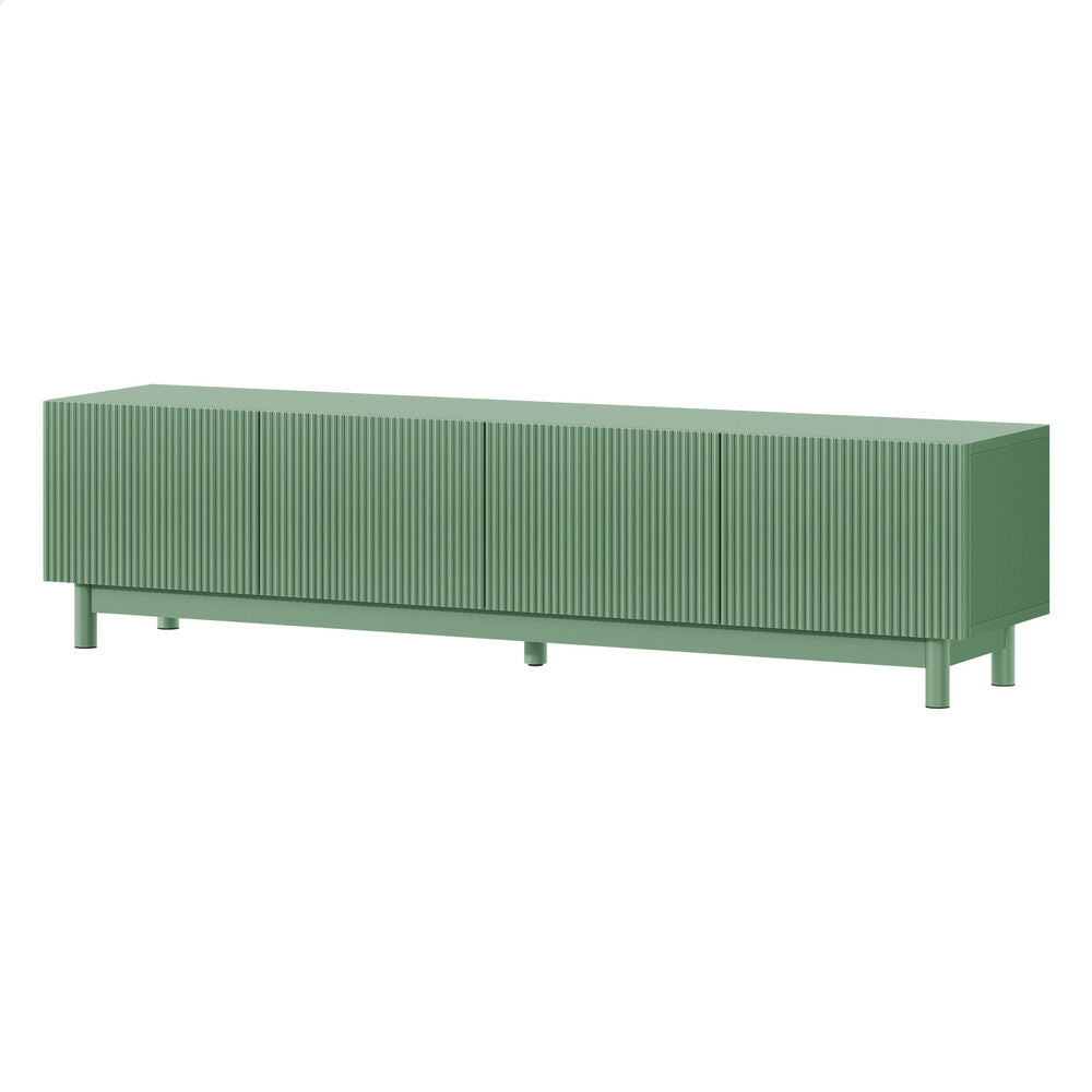 ALFORDSON Entertainment Unit TV Cabinet Stand 180cm Storage Shelves Green